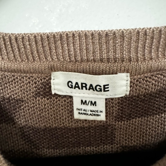 Garage cropped knit tank - Size Medium - Picture 3 of 3